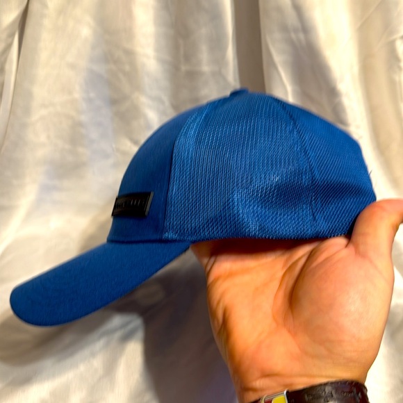 Men’s Perry Ellis Portfolio Snapback Hat Cap Sodalite NEW - Picture 3 of 6